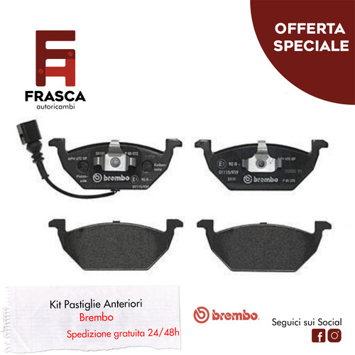 Pastiglie freno anteriori - freno, audi